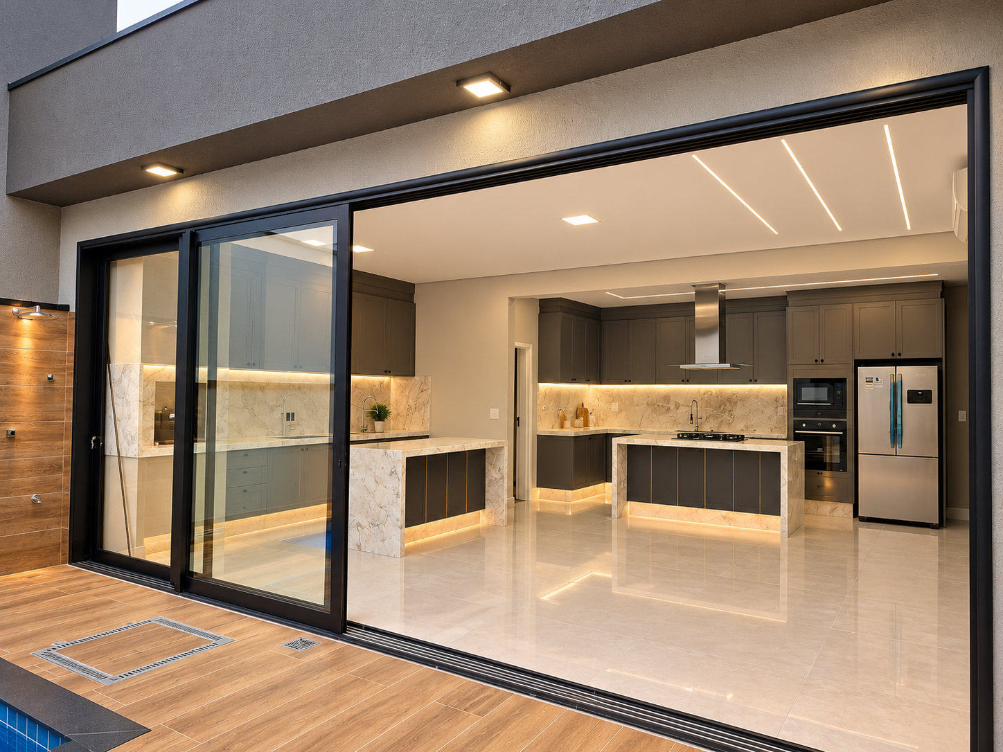 Casa Térrea Contemporânea de Alto Padrão em Condomínio